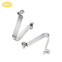 Spring Steel Helical Button Flat Spring Clip